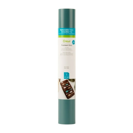 Cricut® Premium Vinyl™ – Removable, Blue Sage, 12" x 48"