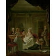 thumbnail image 3 of Nicolaas Muys 15x18 Black Modern Framed Museum Art Print Titled - Portrait of Aernout Van Beeftingh, His Wife Jacoba Maria Boon and Their Children (1797), 3 of 5