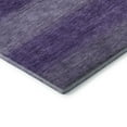 thumbnail image 3 of Addison Rugs Mayfield Premium Machine Washable Transitional Stripe Purple Rectangle Rug, 3' x 5', 3 of 7