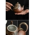 thumbnail image 4 of Chinese Kung Fu Tea Set Retro Firewood Glaze Ceramic Teapot Kiln Change Hand Holding Pot Tea Maker Kettle With Ball Hole Filter, 4 of 6
