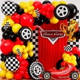 thumbnail image 1 of Kit de guirnalda de globos SHERYL DECOR para fiesta de autos de carrera, 1 of 9