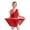 Red, variant on Haitryli Girls Christmas Santa Dance Dress Gymnastics Ballet Leotard Figure Ice Skating Bodysuit Red 4