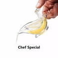 thumbnail image 6 of Yooshoverk Portable Manual Lemon Squeezer, Transparent Plastic Compact Citrus Juicer, 6 of 8