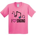 thumbnail image 3 of Inktastic Choir Singer Music I Love Singing Youth T-Shirt, 3 of 5
