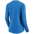 thumbnail image 3 of Women's Powder Blue Los Angeles Chargers Victory Arch Long Sleeve V-Neck T-Shirt, 3 of 3