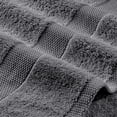 thumbnail image 5 of White Classic Wealuxe Collection 100% Cotton Hand Towels, Gray, 16 x 27, 12 Pack, 5 of 8