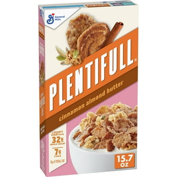 Plentifull Breakfast Cereal, Cinnamon Almond Butter, 15.7oz