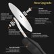 thumbnail image 3 of 2026 Pizza Cutter Wheel, Stainless Steel Slicer, 9.33-inch Sharp Classic Cutters, Kitchen Gadget With Finger Guard Protects, 3 of 5
