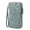 Blue, variant on GOIACII Women's Wallet Wristlet Ladies Phone Purse RFID Blocking Large Card Holder Double Zip Grip Strap Vegan Leather