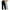 Black, variant on WXLWZYWL Womens Wide Leg Sweatpants Pack of 2 Cozy Fleece Boyfriend Casual Jogger Pants Baggy Elastic High Waisted Yoga Pants with Pockets