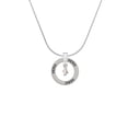 thumbnail image 2 of Delight Jewelry Silvertone Mini Penguin Hero Ring Charm Necklace, 18", 2 of 4
