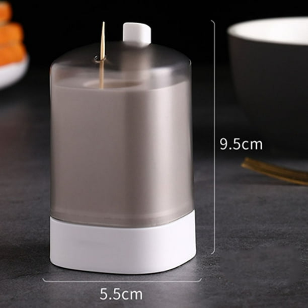Caja automática para palillos de dientes, caja automática para palillos de dientes, caja automática para palillos de dientes, caja de almacenamiento para palillos de dientes, resistente y robusta