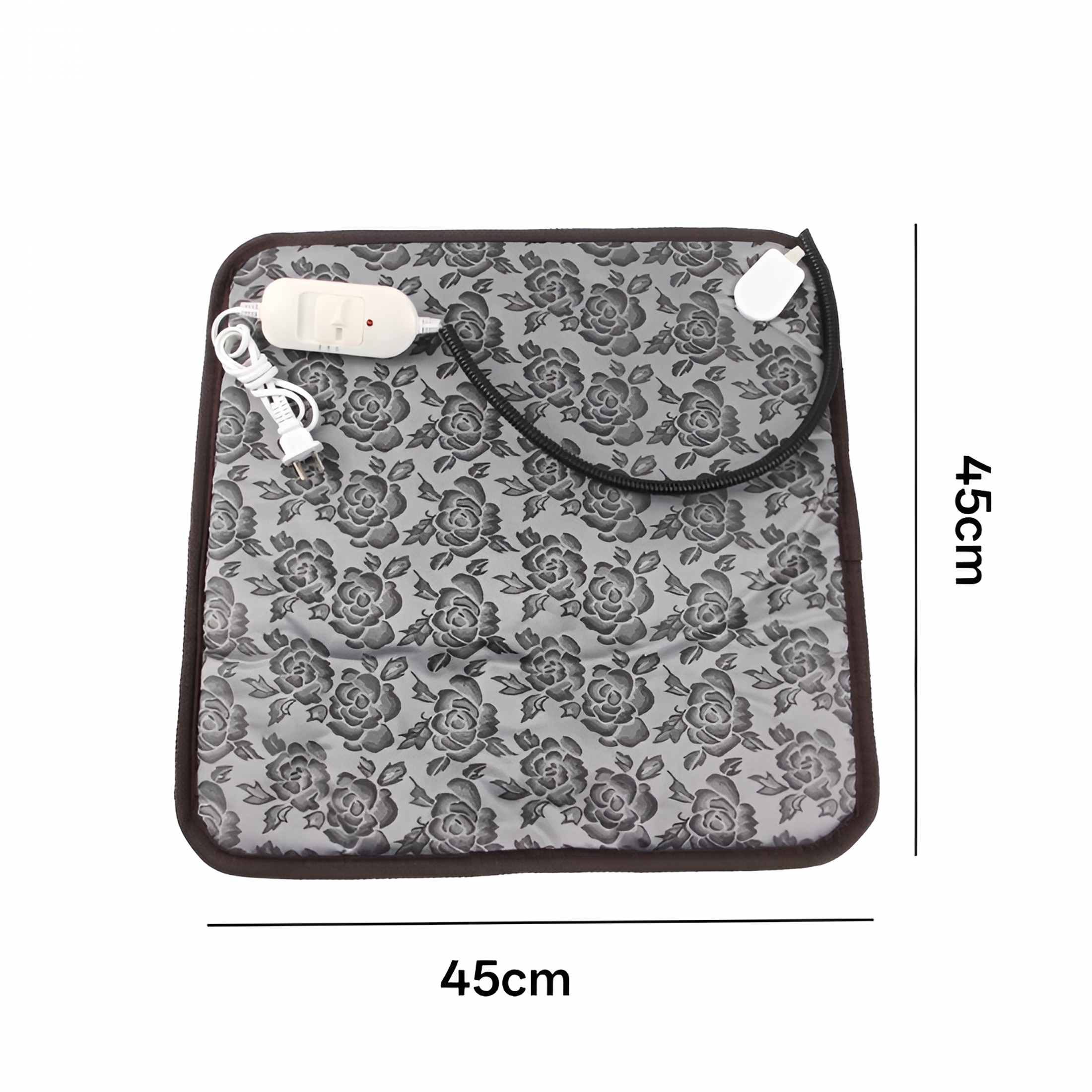 LAMIRO Cat Bed Dogs Bed Waterproof Heated Cat House for Outside Heating Pad for Dogs and Cats with Anti-Bite & Non-Slip,Winter Electric Heating Pad for Small Medium Dogs