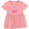 thumbnail image 3 of Inktastic Mimi and Pawpaw Girl Granddaughter Valentine Girls Baby Dress, 3 of 5