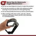 thumbnail image 6 of Unique Bargains Motorcycle Riding Goggles PC TPU Cycling Sunglasses Clear Lens Camouflage Frame, 6 of 6