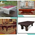thumbnail image 3 of Covers & All Pool Table Cover, Made of 12 Oz Cover Max, Waterproof, Ideal for Moderate Weather (100" W x 56" D x 8" H, Coffee), 3 of 6