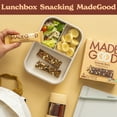 MadeGood Cookies & Crème Granola Bars, 6 Healthy Snack Bars, 0.85 oz