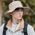 thumbnail image 3 of Women's Open Top Sun Visor Hat Adjustable Breathable for Outdoor Sports Running and UV Protection for Women Khaki One Size, 3 of 3