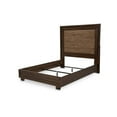 thumbnail image 3 of Michael Amini Carrollton Queen Panel Bed in Rustic Ranch Brown, 3 of 10