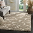 thumbnail image 3 of SAFAVIEH Hudson Arline Geometric Shag Area Rug, Beige/Ivory, 2' x 3', 3 of 11