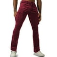 thumbnail image 2 of Men's Corduroy Pants, Stretch Casual Outdoor Hiking Cargo Work Sweatpants Trousers With Multi-Pockets, 2 of 5