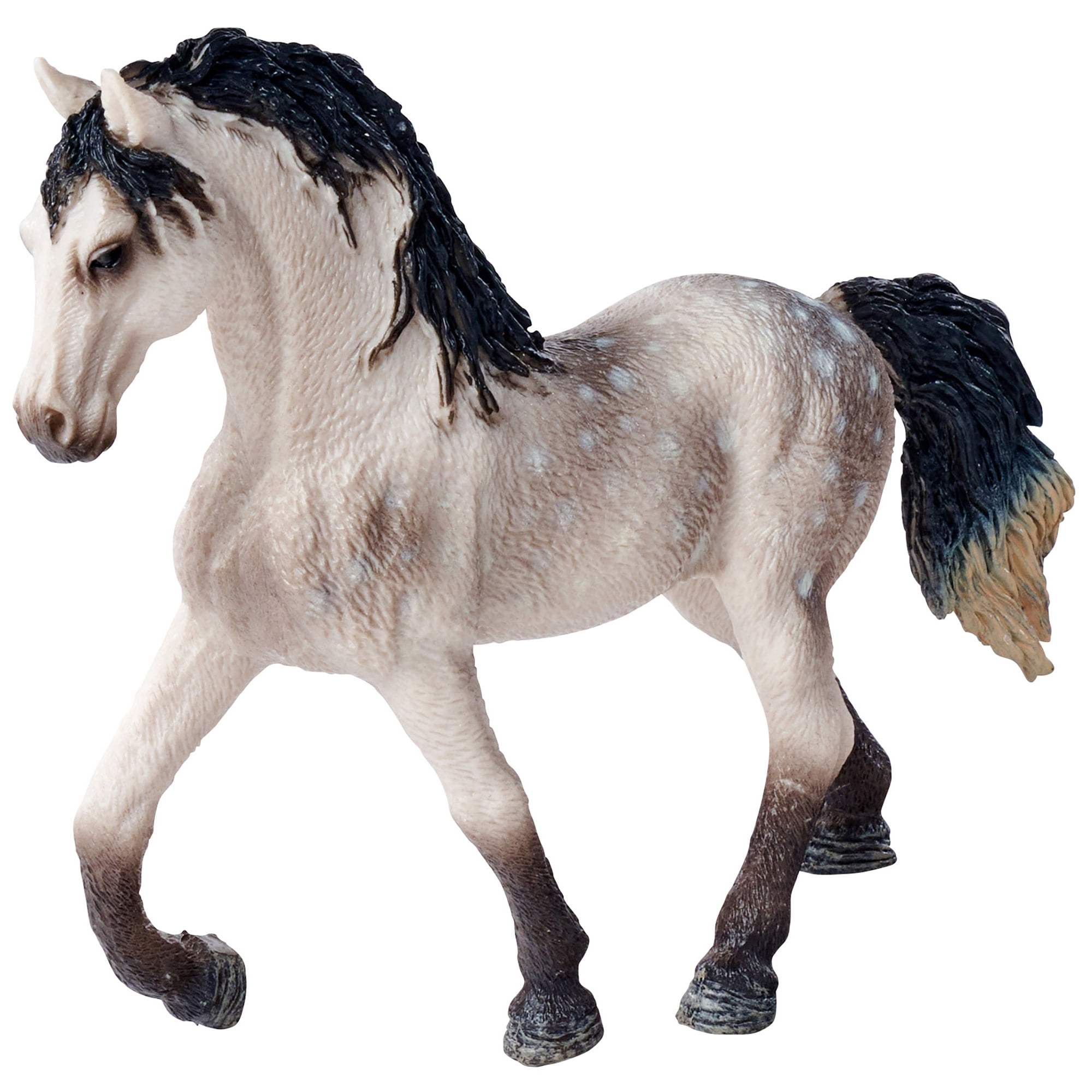 Simba Toys: Horse Set – 5 Detailed Pony Figurines, 6" Toy Animal Miniatures, Various Colors & Breeds, Collectible Figures, Nature World, Kids 3+