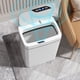 thumbnail image 5 of Ganfancp Cubo de Basura con Sensor Sin Contacto 14 Litros/ 3,7 Galones Cubo de Basura de Pequeña Capacidad con Tapa Cubo de Basura con Sensor Reciclaje para Cocina/Salón/Oficina Ofertas de La Semana, 5 of 7