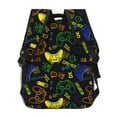 thumbnail image 4 of Disketp Game Play Mochila Estampada para Hombre y Mujer – Mochila Ligera Clásica con Múltiples Bolsillos para Universidad, Trabajo y Viajes-One Size, 4 of 5