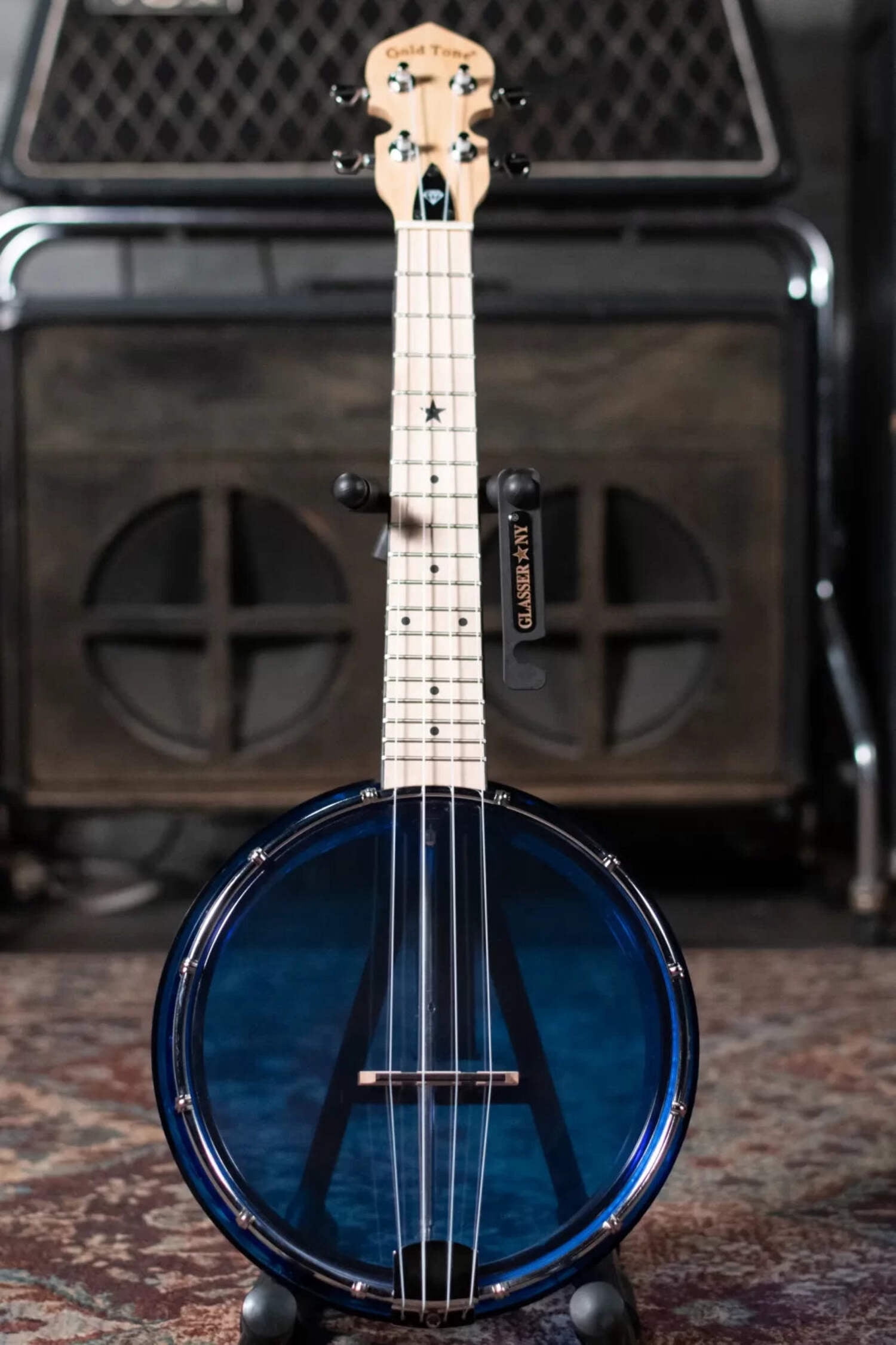 Gold Tone Little Gem Banjo Ukulele Sapphire