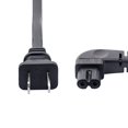 thumbnail image 4 of Cable de alimentación para portátil StarTech.com NEMA 1-15P de 1 m a C7 en ángulo recto, 4 of 4