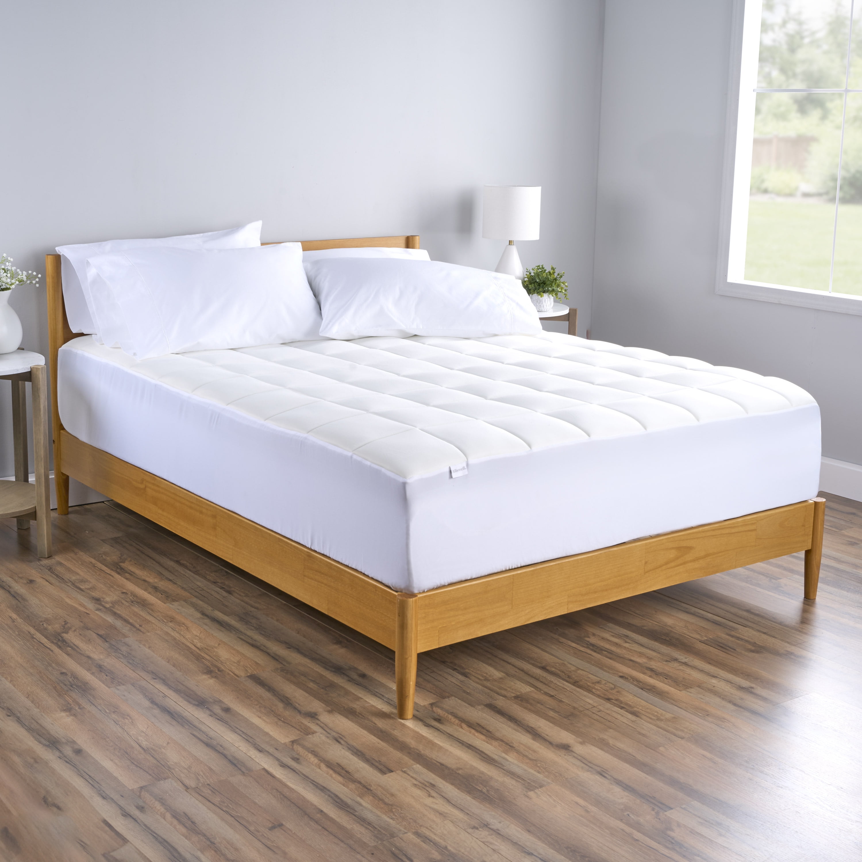 Allswell Chill Comfort Gel Memory Foam Mattress Pad, Queen