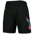 thumbnail image 2 of Men's Mitchell & Ness Black Chicago Bulls Hardwood Classics Color Bomb Energy Shorts, 2 of 3