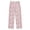 Skulls Bones Pink Pattern, variant on Wobogo Cartoon Cute Corgi Long Pajama Pants Bottoms Soft Sleepwear with Pockets