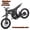 GT73 120NM, variant on Riding'times GT73 Electric Dirt Bike for Adults,37MPH 48V36.4AH 2400W 1747Wh Dual Battery Ebike, 85+ Miles Range,25" Motorcycle Tire UL2849 Certified, Full Suspension