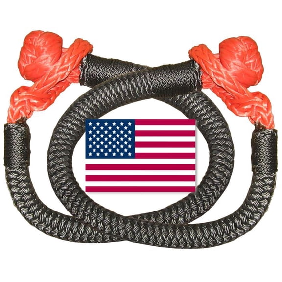 U.S. made MEGA-DUTY Soft Shackles 1/2 INCH - 70,000 lbs MBS (PAIR)