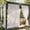 White, variant on 1 Panel Outdoor Sheer Curtain, Mosquito Curtains for Patio, Privacy Mesh Net Voile Outside Curtains Rod Pocket Drapes for Porch, Pergola, Gazebo, Cabana, Balcony, W 78.74" X L 90" Per Panel