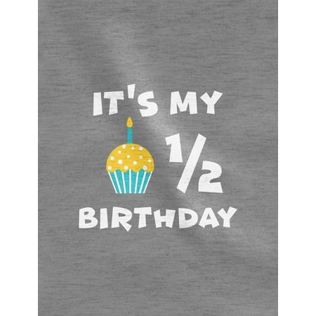Tstars Tstars Boys Unisex Birthday Gift For 1 2 Year Old Birthday Gifts For Baby Boy It S My Half Birthday Outfit For Baby 1 2 Gift B Day Birthday Party Baby Bodysuit