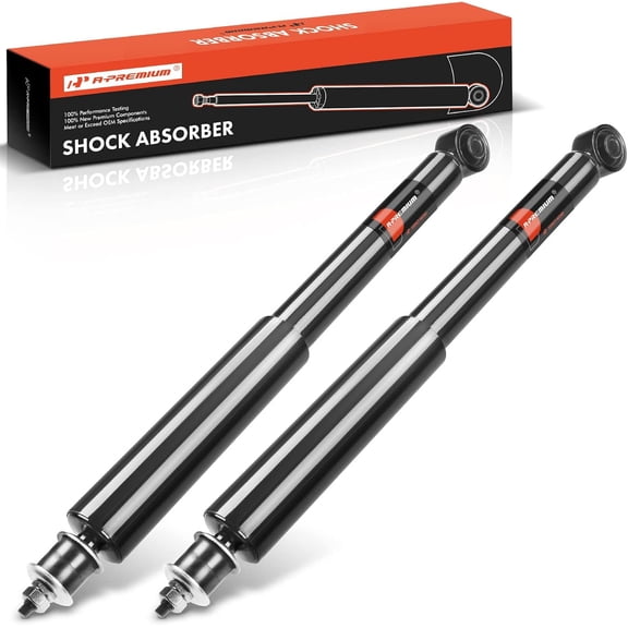 A-Premium Rear Pair (2) Shock Absorber Compatible with Honda Civic 2012 2013 2014 2015, Driver and Passenger Side