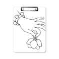 thumbnail image 1 of Portapapeles A4 Unbranded dibujo de loto, 1 of 4