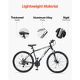thumbnail image 2 of 29" Mountain Bike, Aluminum Alloy Frame, Front Suspension, 21-Speed Shimano Twist Shift, 2 of 6
