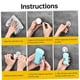 thumbnail image 5 of El organizador de ventosa para jabón de pared de acero inoxidable con soporte magnético es y Duradero, 5 of 5