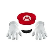 BRB Group _ Super Mario Brothers Adult Mario Halloween Costume Accessory Kit