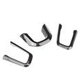 thumbnail image 3 of Steering Wheel Decoration Steering Wheel Trim Steering Wheel Cover Trim Steering Wheel Trim Fit For  3pcs Carbon Fiber Texture Steering Wheel Decoration Molding Trim Fit For  JL, 3 of 8