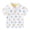 White, variant on Boys T Shirts Short Sleeve Lapel Buttoned Dinosaur Print Polo Top for Outdoor Wear Boys' Tops Tees Shirts 2 Years-3 Years