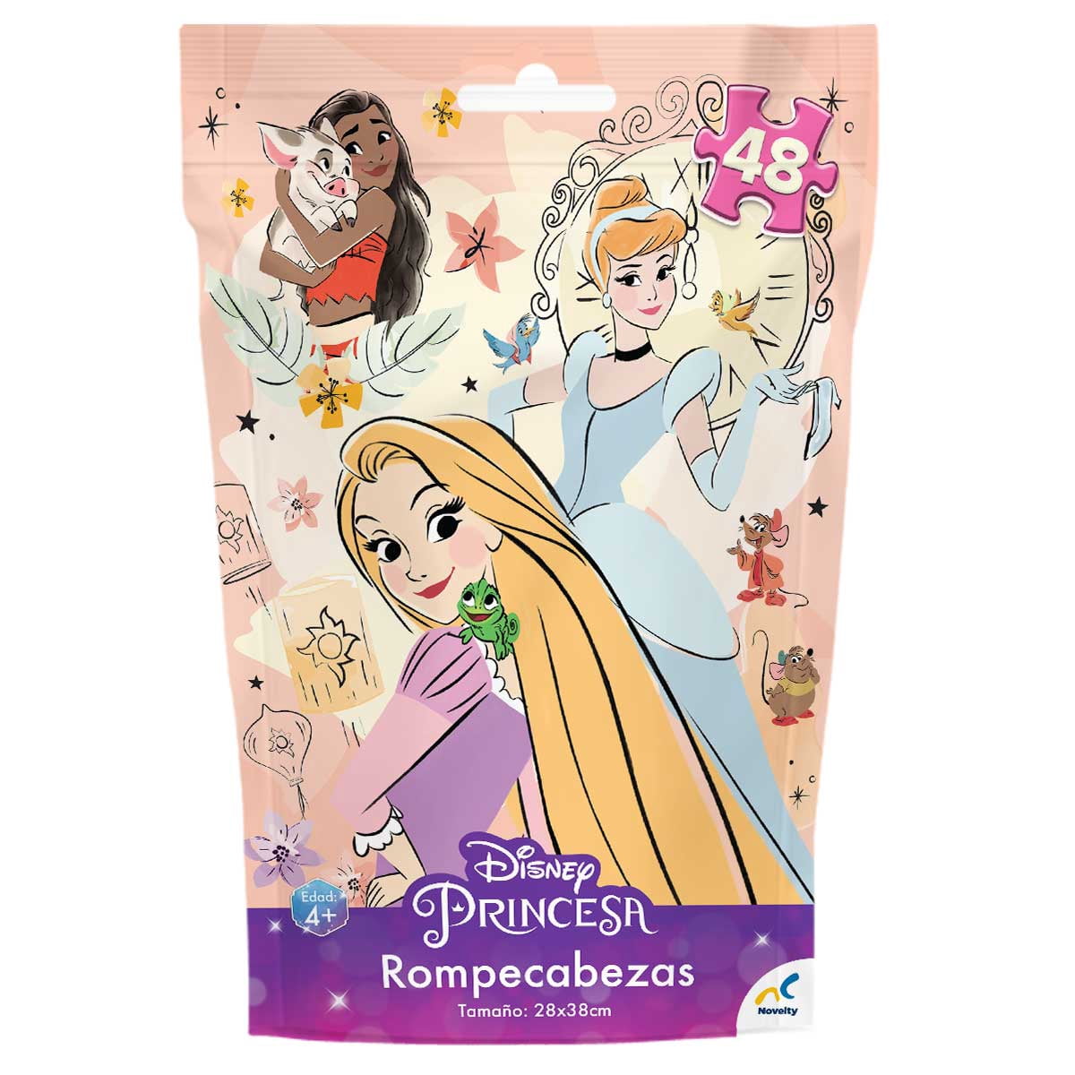 Rompecabezas Bolsa Foil Princesas Novelty JCA-1558 | Walmart en línea