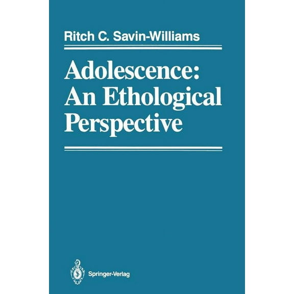 Adolescence: An Ethological Perspective