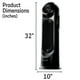thumbnail image 3 of Ventilador de torre Honeywell TurboForce HYF500 de 6 velocidades, negro, 3 of 5