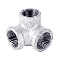 STZ Industries 3/4 in. FIP each X 3/4 in. D FIP 3/4 in. D FIP Galvanized Malleable Iron Side Out Elb