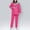 Hot Pink, variant on Sentmoon 2 Pieces Set Rain Suit for Men and Mens Rain Pants with Hood Long Sleeve Womens Rain Coat Lightweight Waterproof with zipper Rain Jacket Women for Hiking, Camping & Everyday Use