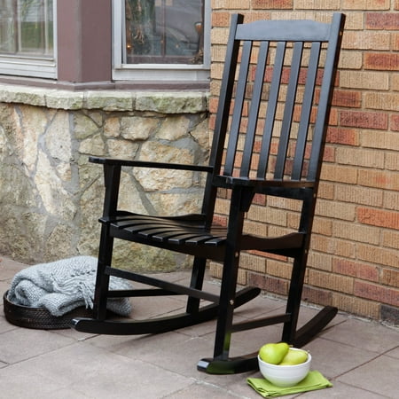C Coast Indoor Outdoor Mission Slat Rocking Chair Black C Coast Indoor Outdoor Mission Slat Rocking Chair Black